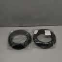 8.1 inch 8.12.0 Solid Tire for Segway Ninebot E2/E2 Plus, for Xiaomi 4 Go Scooter Accessories, Off-road, Rubber Tyre, Non-slip, Kickscooter Replacement Wheels, Black, 2 Pack