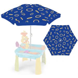 Dansydaisy 47 Inch Beach Umbrella for Water Table Shade