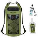 Piscifun Dry Bag, Waterproof Floating Backpack 10L/20L/30L/40L with Waterproof Phone Case for Boating, Kayaking, Fishing
