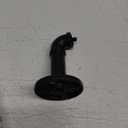 Industrial Curtain Rods for Windows 48 to 84 Inches, Blackout Wrap Around Curtain Rod, for Indoor and Outdoor, 5/ 8 Inch Diameter, 35 to 75 Inches, Black