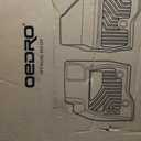OEDRO Floor Mats & Cargo Mat Fit for Chrysler Pacifica 2017-2025 2026(No Hybrid Models), 7 and 8 Passenger Model, 2020-2025 Voyager Custom All-Weather Protection Full Set TPE Floor Liners