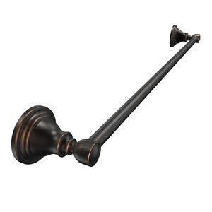 WZKALY Towel Bar 24inch, Stainless Steel Bathroom Towel Rack Wall Mounted, Heavy Duty Towel Rod, Towel Holders for Bathroom, Kitchen (Oil Rubbed Bronze)