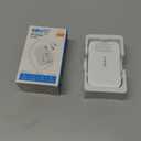 4 in 1 Retractable Wall Charger with Dual Cables,40W Retractable Phone Charger Wall Plug with Dual USB Ports,20W USB C Chargers Block Fast Charging for iPhone 17 16 15 14 13,LG, Galaxy S24 23,Pixel (White)