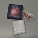 Premium Silicone Denture Reline Kit - Soft Reline Set for Secure Upper/Lower Dentures - All-Day Comfort for Men & Women