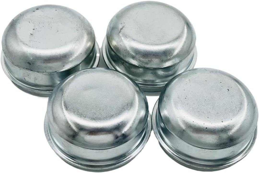 Replacement 2-3/8" Dust Cap Grease Cover for Dexter Alko Trailer Camper RV Axle Hub and Trucks Pickups Fishing Boats (Qty 4)