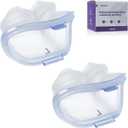 Replacement Nasal Pillow Cushion for ResMed AirFit P10, Compatible with Original Airfit P10 Frame, Reliable Seal & Soft Replacement Silicone CPAP Mask Cushion, 2-Pack, Large