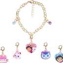 LUV HER Girls Add A Charm Toy Bracelet and Costume Jewelry Box Set - Ages 3+