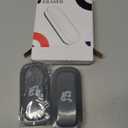 maxtek Dry Erase Eraser, Magnetic White Board Erasers - 2 Pack, Glass Whiteboard Eraser for Office and School Supplies (Gray)