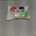 4 Pcs Salt and Pepper Shakers Set Mini Plastic Pepper Shaker with Lid Damp Proof Popcorn Containers Clear Spice Jars Salt Shaker for Travel Camping Picnic Lunch Dining Kitchen (Colorful, Small)