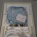 Rinrda Extra Large Gift Box 16.5x13x5.5 inches,White Gift Boxes with Lids for Presents,Perfect for Birthday,Valentine's Day,Christmas,Anniversaries,Contains Card,Ribbon,Shredded Paper Filler.