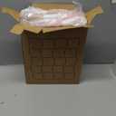 Bedsure GentleSoft Pink Checkered Throw Blanket for Couch - Soft Cozy Fluffy Blanket, Lightweight Warm Knit All Season Plaid Blankets for Bed Sofa, Birthday, for Women, 50x60 Inches