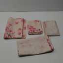 WRAPAHOLIC Cherry Blossom Table Runner - 13 x 72 Inch - Farmhouse Indoor Kitchen Anniversary Wedding Dining Table Decoration for Home Party 4 Pack
