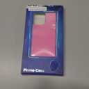 for iPhone 14 Pro Max Case Card Holder Slot 6.7 inch Wallet Phone Cover, 1 Tempered Glass Screen Protector+1 Camera Lens Protector Rose Pink