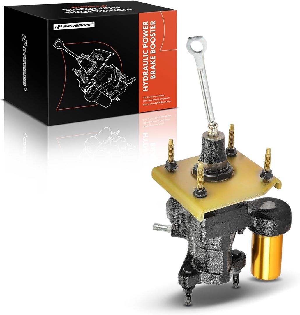 A-Premium Hydro-Boost Hydraulic Power Brake Booster Compatible with Ford F-250 Super Duty, F-350 Super Duty, F-450 Super Duty, F-550 Super Duty, 2011-2016, Without Master Cylinder
