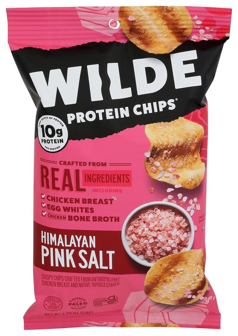 WILDE BRANDS Himalayan Pink Salt Chicken Chips, 2.25 OZ