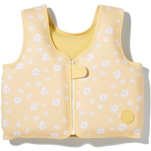 SUNNYLiFE Swim Vest - Constructed with Neoprene Plus a Secure Front Zip and Develop Water Confidence. | Toddler Swim Vest (3-6 yrs, Princess Swam Buttercup)