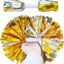 AOPANDA Cheerleading Pom Poms with Baton Handle for Team Spirit Sports Dance Cheering Kids Adults