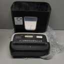 Bonsaii 6-Sheet Micro-Cut Paper Shredder, P-4 High-Security for Home & Small Office Use, Shreds Credit Cards/Staples/Clips, 3.4 Gallons Transparent Window Wastebasket, Black (C234-A)