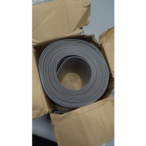 Vinyl Wall Base Baseboard Molding Trim 6" Flexible Self Adhesive Rubber Wall Base Moulding Trim Peel and Stick Design, 6 Inch x 20 Feet, Gray