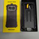 Ulefone Armor 27 Series Multifunctional Protective Case Original TPU Black Case Armor 27 Series with Back Clip Carabiner