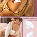 4PC Flange Insert 14mm Compatible with Momcozy M5/M6/M9/S12 Pro/V1 Pro/V1 Pro Breast Pump, Fit for Eufy/Elvie/Medela/Spectra/Lansinoh/NCVI/Lansinoh/TSRETE with 24mm Flange/Shield Breast Pump