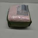 Houseri Pink Floral Comforter Set Full Sunflower Baby Pink Fluffy Quilted Comforters Full Size Light Pink Comfy Soft Bedding Sets