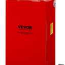 VEVOR 30 Gallon Fuel Caddy, Gas Storage Tank & 4 Wheels, with Manual Transfer Pump, Gasoline Diesel Fuel Container for Cars, Lawn Mowers, ATVs, Boats, More, Red