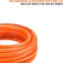 WYNNsky 3/8" X 25ft PVC Air Compressor Hose Kit With 17 Piece Air Tool and Air Compressor Accessories Kit