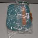 Travel Hanging Toiletry Bag for Women, with Jewelry Organizer Compartment, Medium Waterproof Hanging Makeup Accessories, Cosmetic Essentials, Toiletries Dopp Kit Set with Trolley Belt, Blue