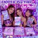6 Pack Kpop Notebook Journal School Supplies Music Party Favor, 100 Page