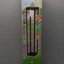 Solar Motion Pathway Lights Outdoor, Aluminum Waterproof Floor Lamp, 3 Lighting Modes 600 Lumens Super Bright Outdoor Floor Lamp for Garden Backyard Patio Porch Decor, 32" Black