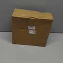 Snuggle Hollow Ceramic Vase Set of 2, Nordic Modern Boho ins Style Decorative Ceramic Aesthetic Flower Vase for Home Decor (Milky White W 6.3" X H 8.4") (Large Cream White)