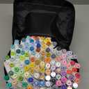 Caliart 121 ColorsMarkers, Dual Tip Art Marker Set Chisel & Fine, Permanent Colored Pens for Adults Coloring Book Artists Sketch Illustration Drawing Supplies Gifts