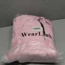 Tracksuit for men 2 pieces,Fleece hooded outfit,fashion warm sweatsuit set (Pink, 5XL)