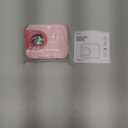 Portable Electric Pencil Sharpener, Pencil Sharpeners Battery Operated, Tungsten Steel Blade to Fast Sharpen, Kids Pocket Sharpener, Fit to 6-8mm No.2/Colored Pencils, School/Office/Home (Pink)