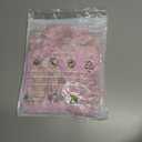 PRETTYGARDEN Women's Summer Beach Maxi Dress Short Sleeve Buttons Tiered Ruffle A Line Swing Dresses (Pink, S)