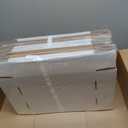 Corrugated Shipping Boxes13x11x3Inches, 30Pack Kraft Cardboard Literature Mailers, Durable Small Business Mailing Boxes for Packaging & Shipping Supplies, White,Shipping boxes made from recycled paper