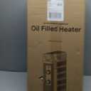 Pelonis Oil Filled Radiator Heater for Large Space, 2025 Upgraded, Space Heaters with 1500W Quiet Warmth Radiant Heater, 3 Heating Modes, Overheat & Tip-Over Protection, Adjustable Thermostat, White