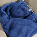 Sunbeam Electric Heated Bed Blanket Navy Soft Microplush 12 Heat Settings Twin 84 x 62, Navy