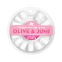 Olive & June Instant Mani Press-On Nails (Glue) | 42 Fake Nails, 21 Sizes | Non-Toxic, Long-Lasting Recycled Materials Realistic Look | Spring Flowers & Patterns | Extra Short, Round| HD