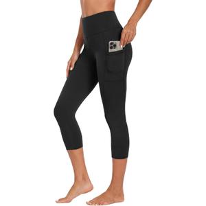 GAYHAY High Waisted Leggings with Pockets for Women - Buttery Soft Yoga Pants for Gym Workout, Athletic Running, S/M