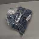 ELLEVEN Womens Low Rise Baggy Jeans, Casual Drawstring Wide Leg Denim Pants with Pockets (Blue)