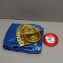 PVC Inflatable Christmas Decorations Ball, 24 Inch Oversized Yard Christmas Ornaments, Xmas Balloon Giant Inflatable Ornaments Outdoor Outside Holiday Yard Lawn Decor (Blue)