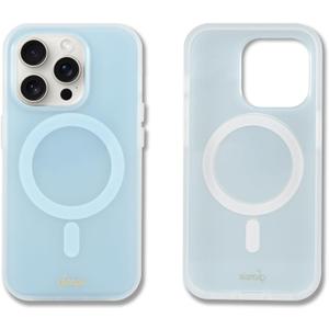 Sonix Protective Phone Case for iPhone 15 Pro, Compatible with Magsafe, 10ft Drop Tested , Jelly Sky Blue
