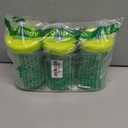 NUK Fun Grip Straw Cup, 3-Pack - Toddler Sippy Cup with Straw for Easy Drinking, Suitable for Ages 8 Months and Up