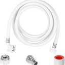 Portable Washing Machine Drain Hose, Universal Discharge Water Pipe with Quick Connect Fittings, Replacement Drain Extension Kit, Compatible with Most Compact Washers (3M 9.84FT)