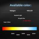9008 H13 Car Headlight Bulb 60/55w,12V Super White 5000K Auto Halogen Lamp,High And Low Beam White Light, Fog Replacement Bulb,2 Pack