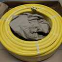 100FT CSST 1/2'' Gas Line 1/2in Flexible Gas Line, 100FT CSST Corrugated Stainless Steel Tubing Pipe, Natural Gas Hose Propane Pipe