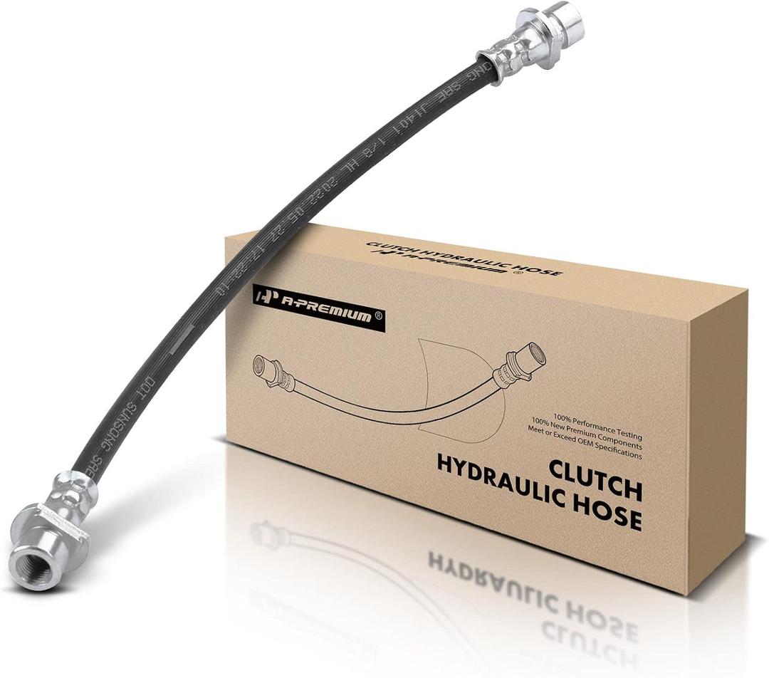 A-Premium Clutch Hydraulic Line Hose Compatible with Honda Accord 2008-2016, V6 3.5L, Replace# 46961TE1A01