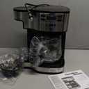 Hamilton Beach 2-Way Programmable Coffee Maker, 12 Cup Glass Carafe And Single Serve Coffee Maker, Black with Stainless Steel Accents, 49980RG